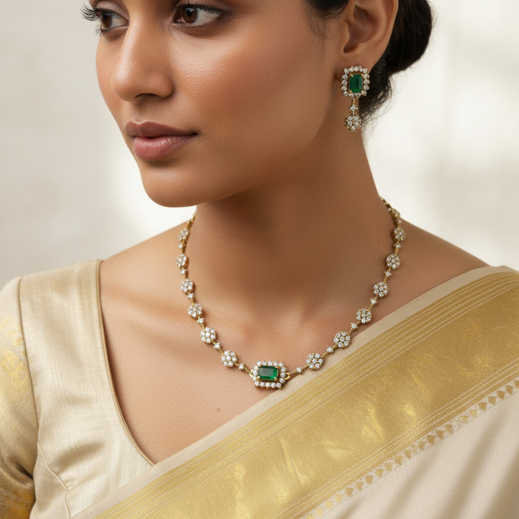 Versatile Sparkle - Interchangeable Necklace Set