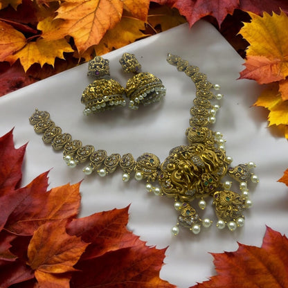 ✨ "Swarna Jyoti" Necklace Set