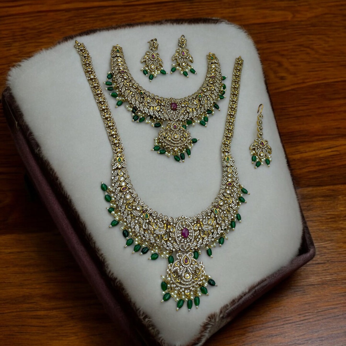 💚"Emerald Majesty" Necklace Set💚