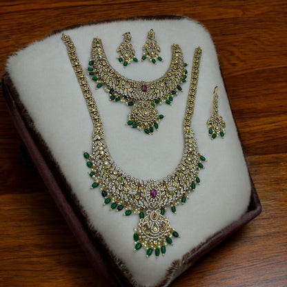 💚"Emerald Majesty" Necklace Set💚