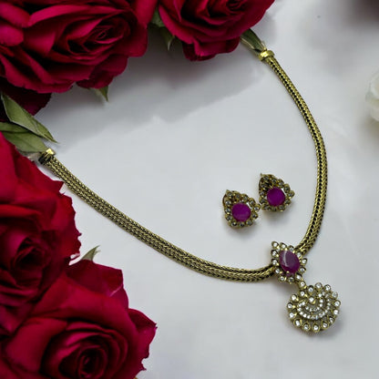 💜 "Royal Glow" Necklace Set 💜
