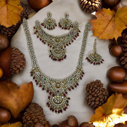 ✨"Ambika Rani" Necklace Set