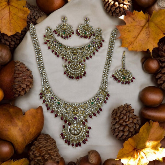 ✨"Ambika Rani" Necklace Set