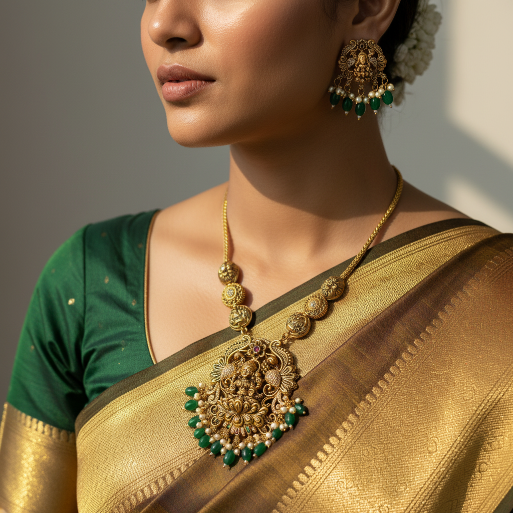🌺 "Kamala Devi" Necklace Set 🌺