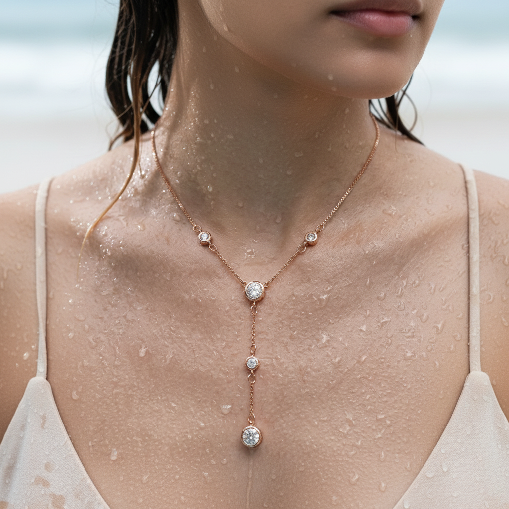 Linear Drop Necklace