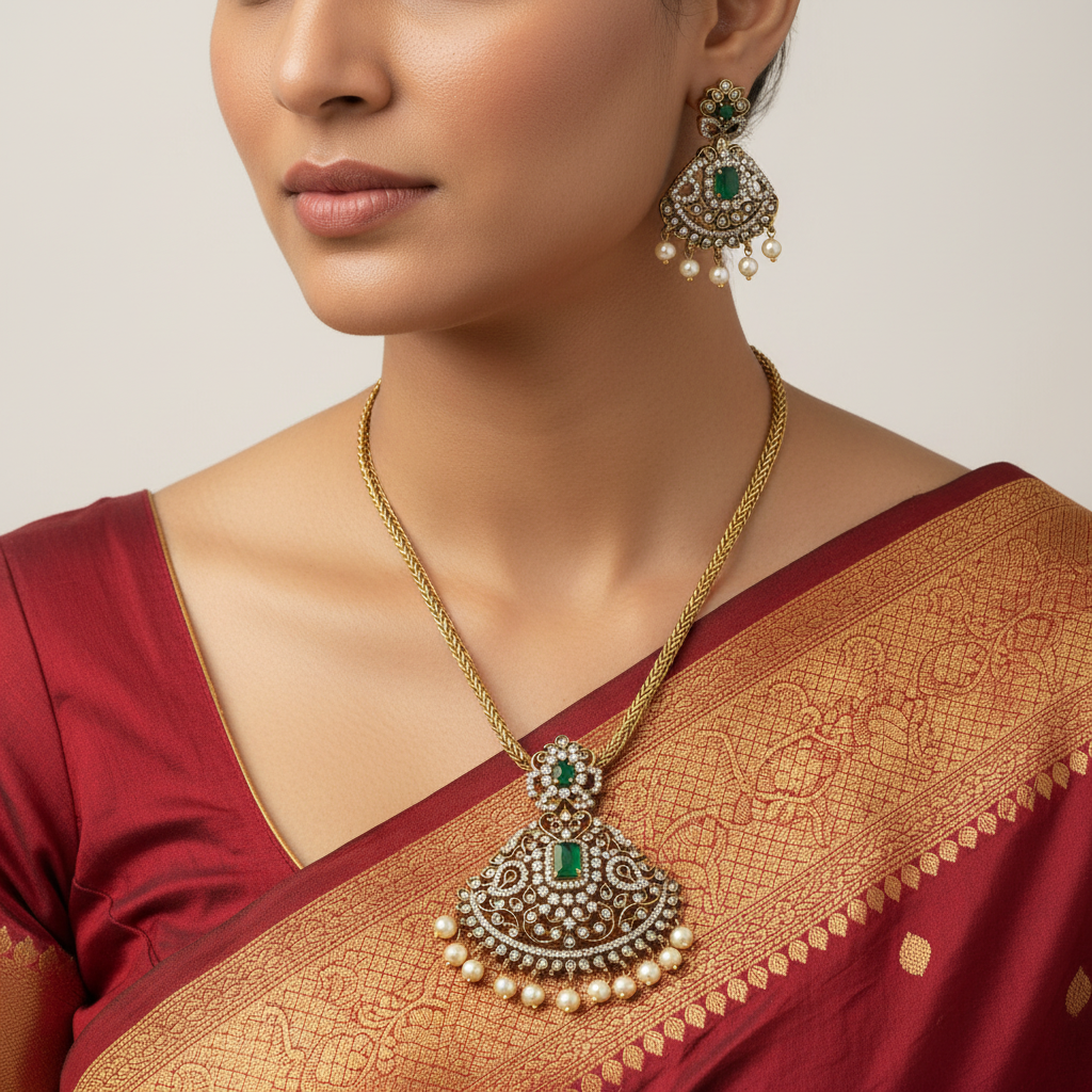 ✨ "Harita Pracheen" Necklace Set ✨