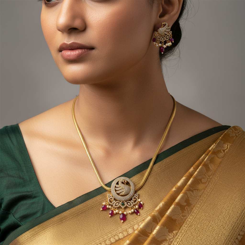 ✨"Hamsa Jyoti" Necklace Set✨