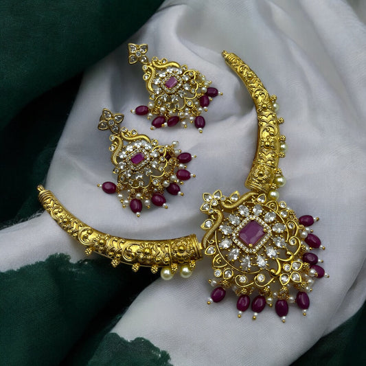 ✨ "Rani Haar" Necklace Set