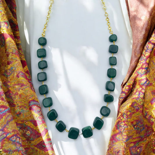 💚"Elegance Beaded" Necklace✨