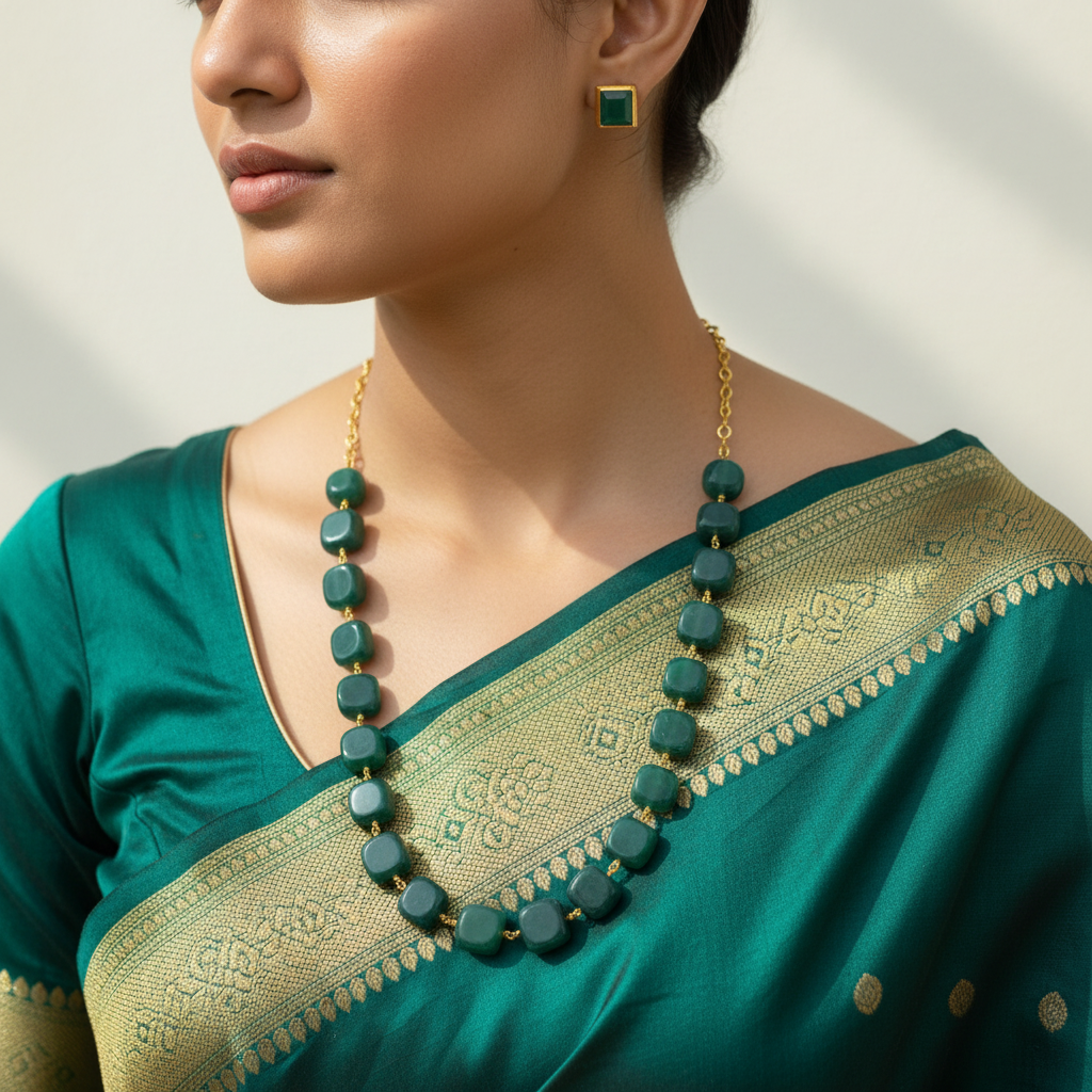 💚"Elegance Beaded" Necklace✨