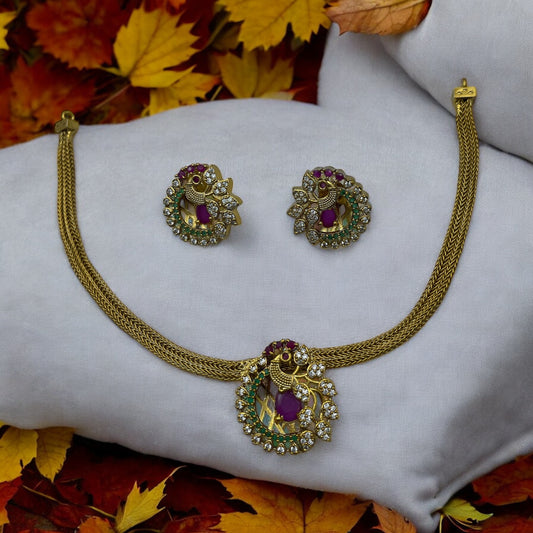 Mayura Elegance Necklace Set