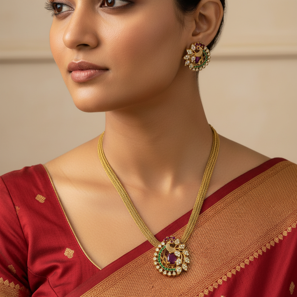 Mayura Elegance Necklace Set
