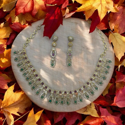Majestic Necklace and Earrings Set