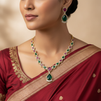 Royal Elegance Necklace and Earrings Set