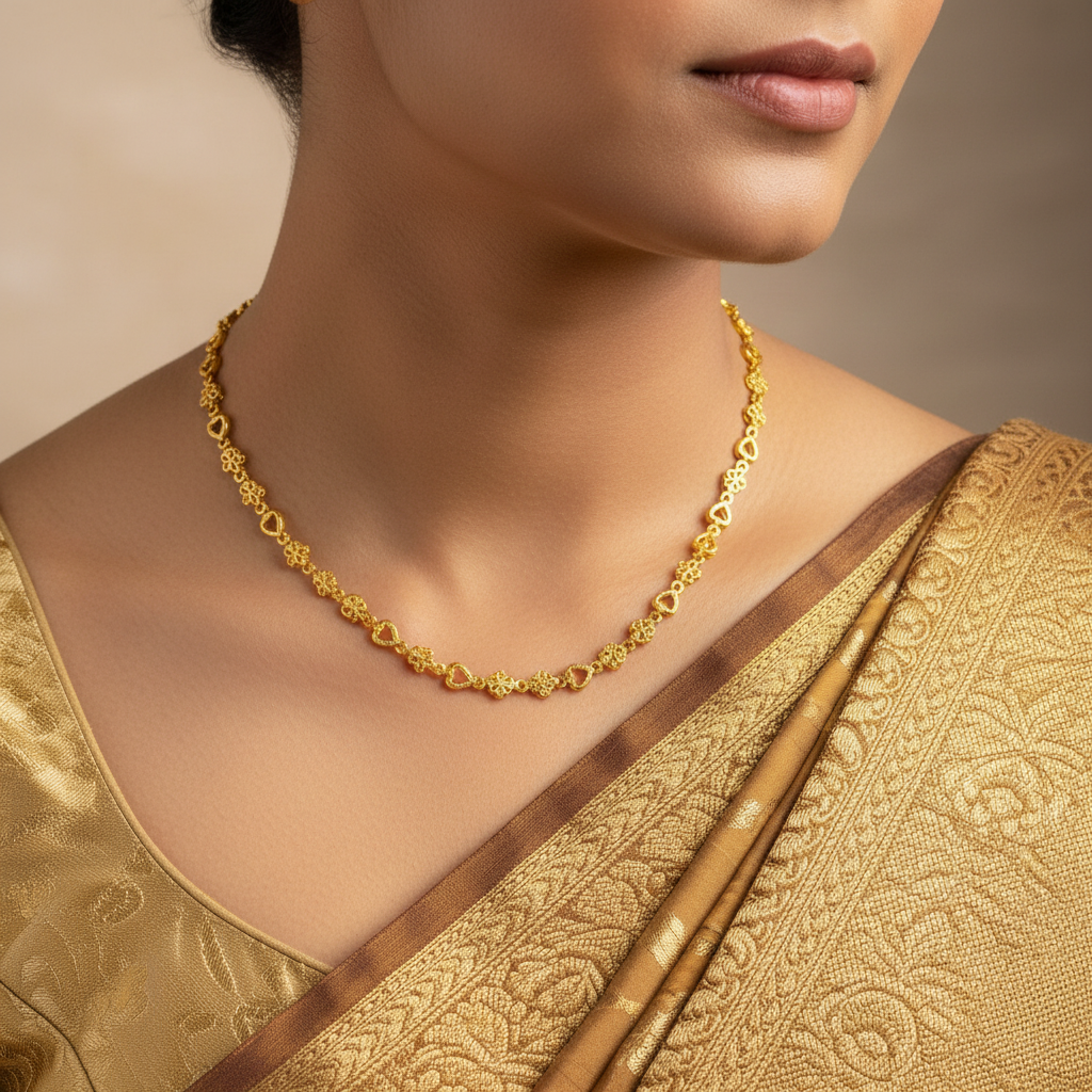 🌸 "Pushpa Lari" 24-inch Chain 🌸