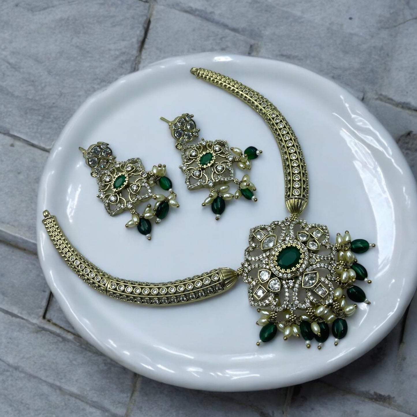 Victorian Inspired Necklace Set