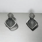 Modern Geometric Drop Earrings