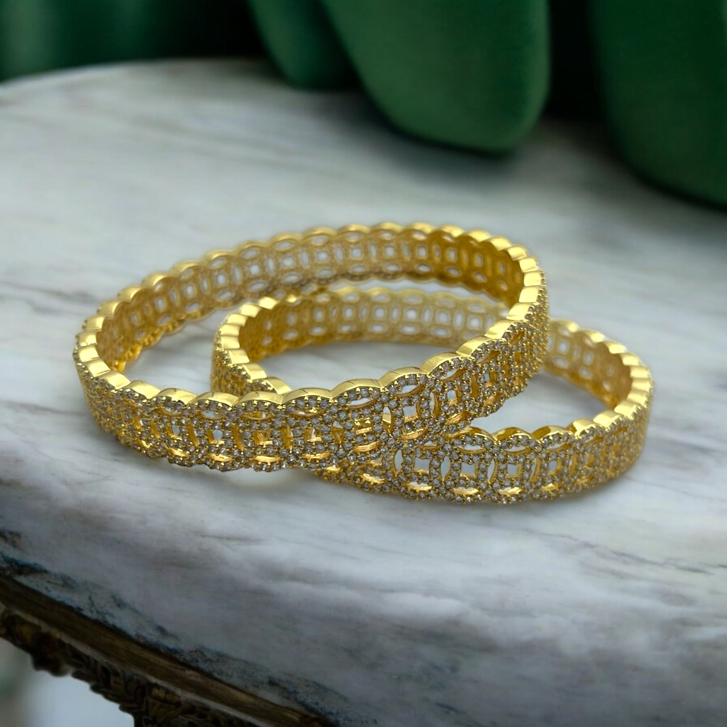 Maharani Mesh Bangle Set