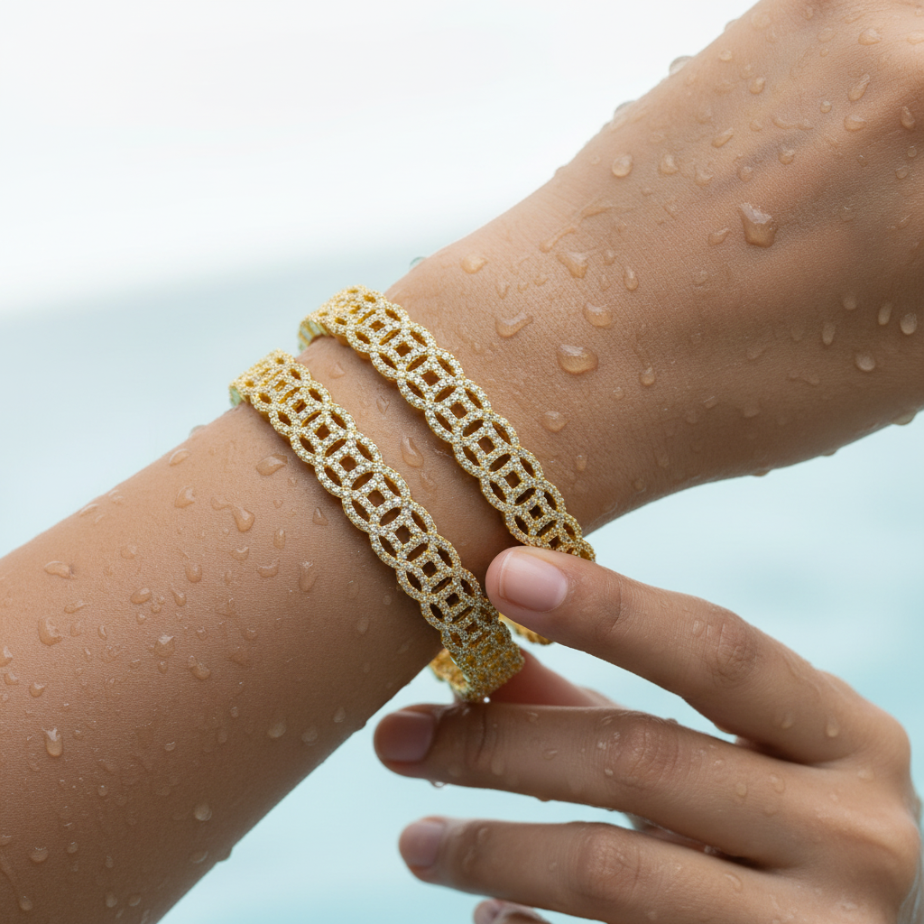 Maharani Mesh Bangle Set