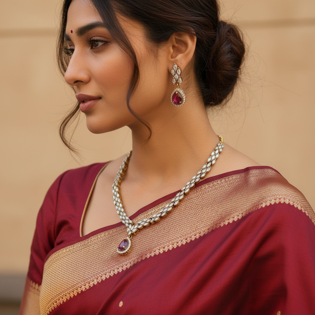 ✨ "Laal Mani" Necklace Set ✨