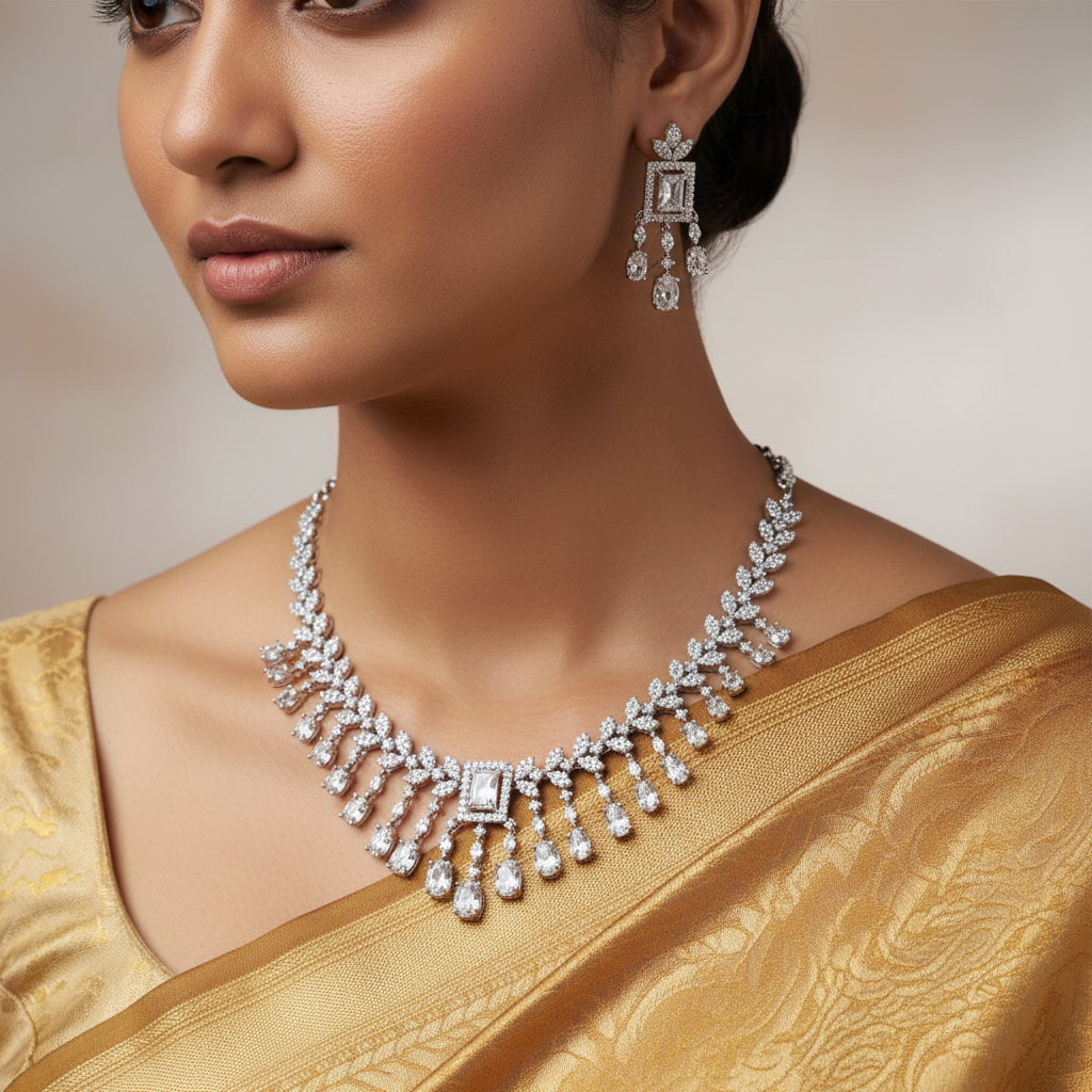 Crystal Majesty Necklace Set
