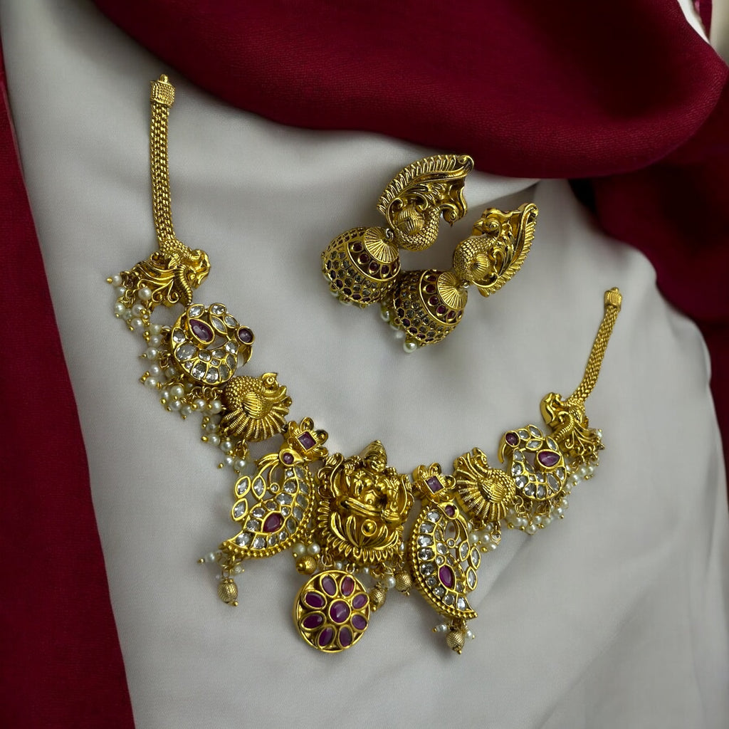 ✨"Divya Kothai" Necklace Set