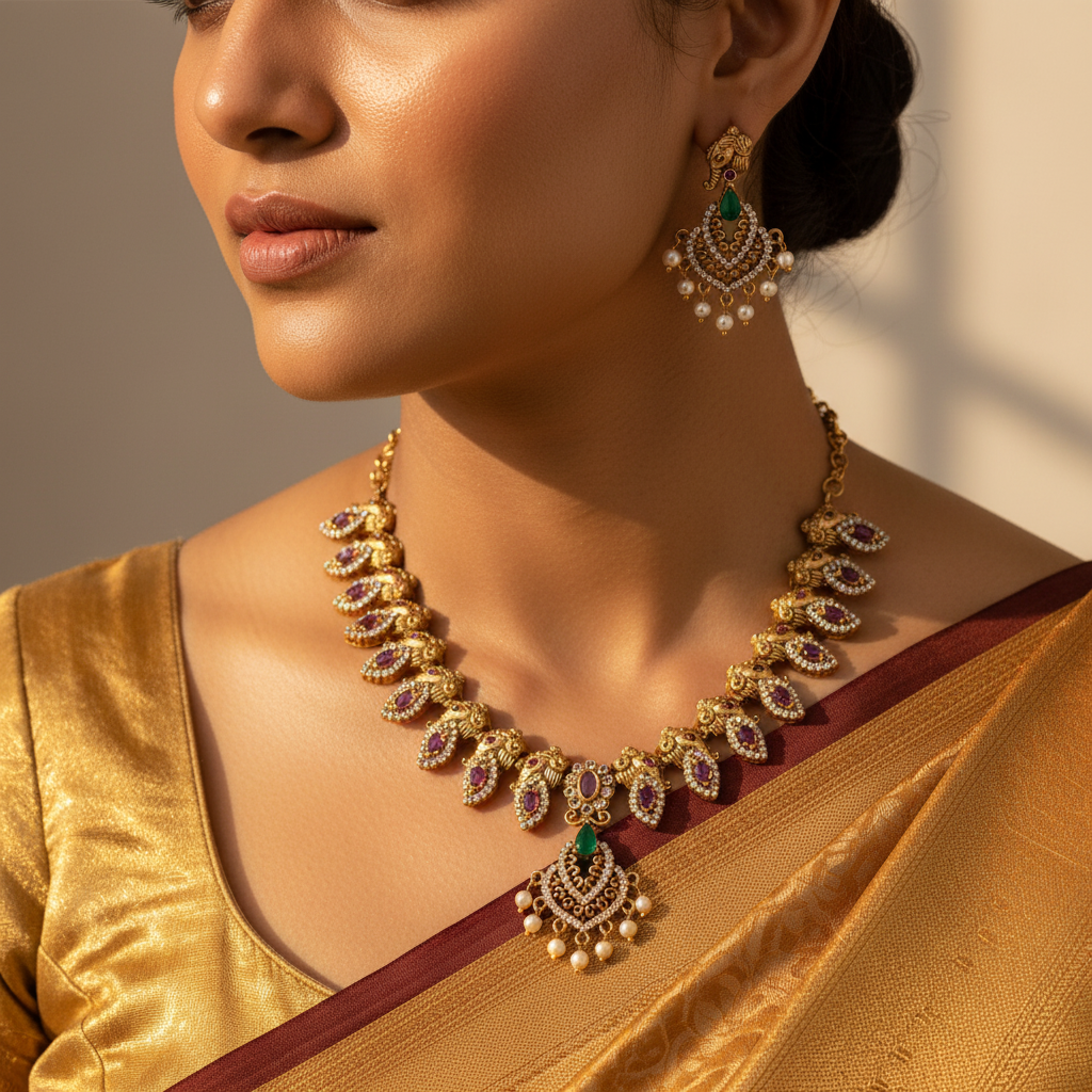 Mayura Royal Necklace Set