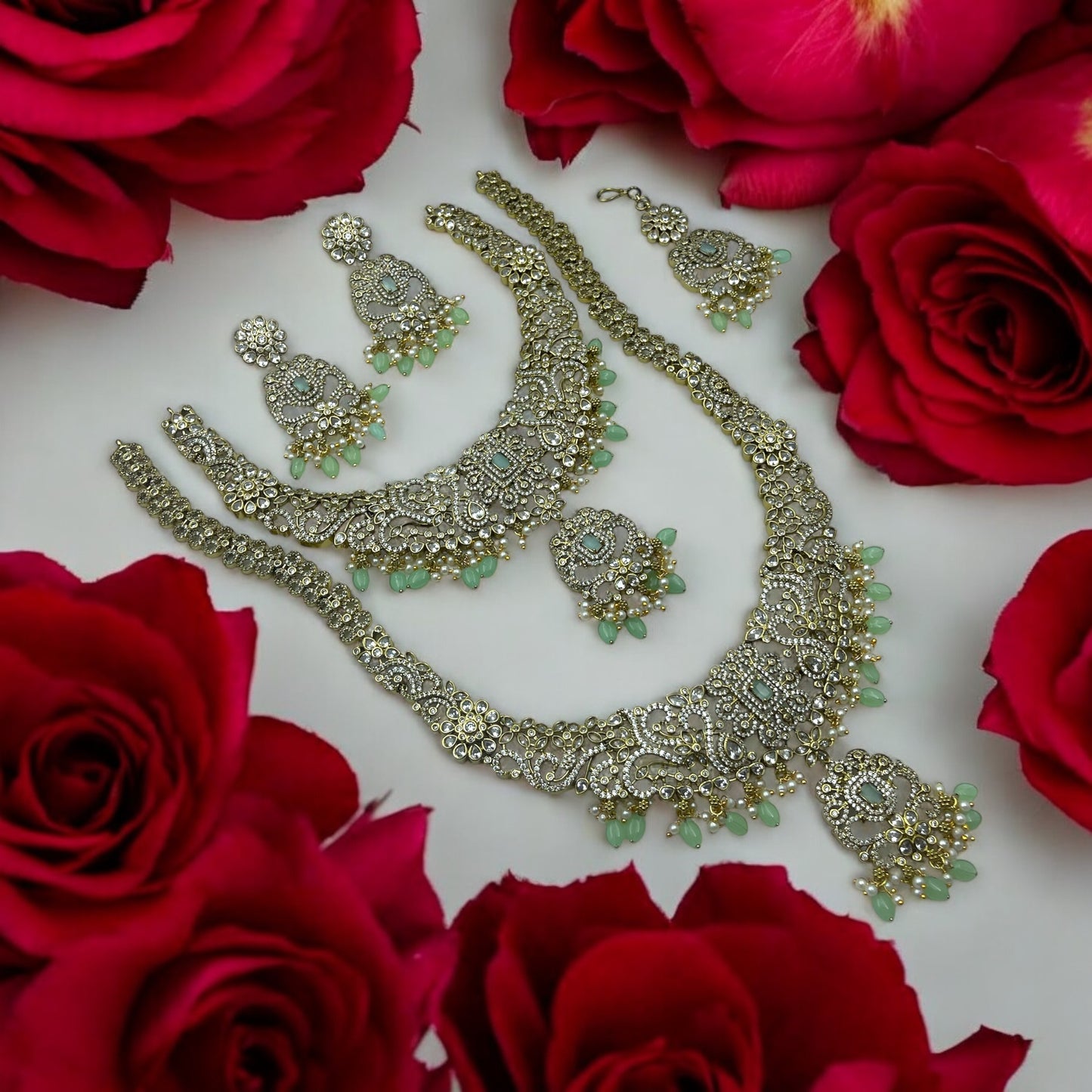 💚"Mughal Majesty" Necklace Set💚