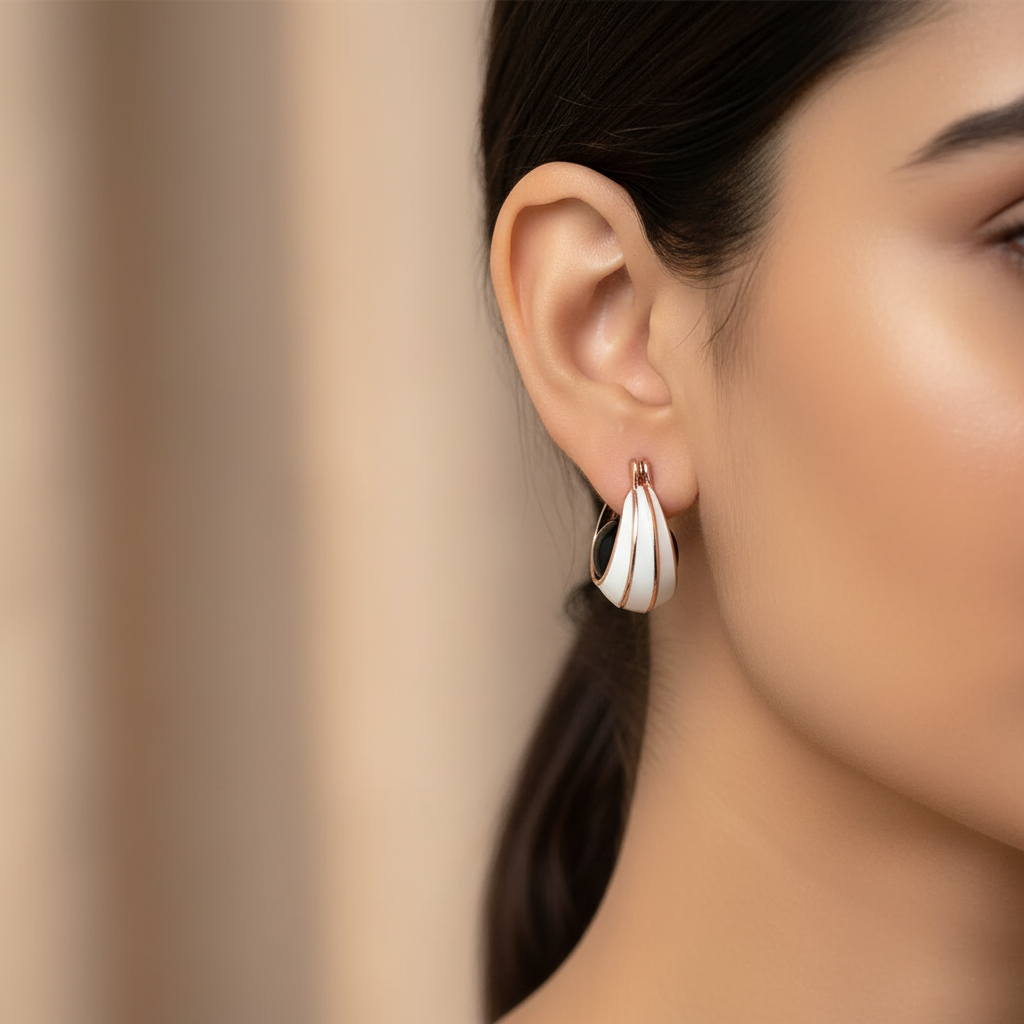 Modern Elegance Hoops