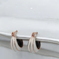 Modern Elegance Hoops