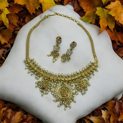 Lakshmi Padmahaar Necklace Set