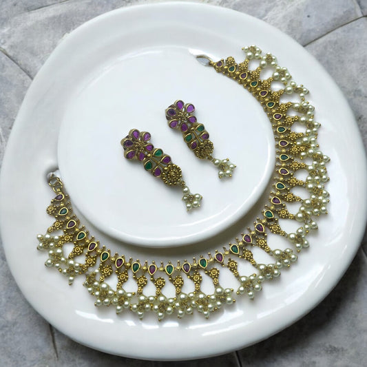 🌸"Royal Heritage" Necklace Set🌸