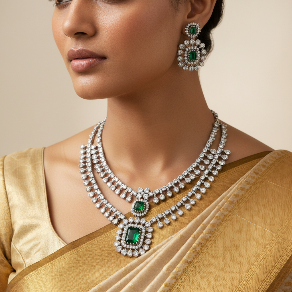 ❄️ "Himani Haar" Necklace Set ❄️
