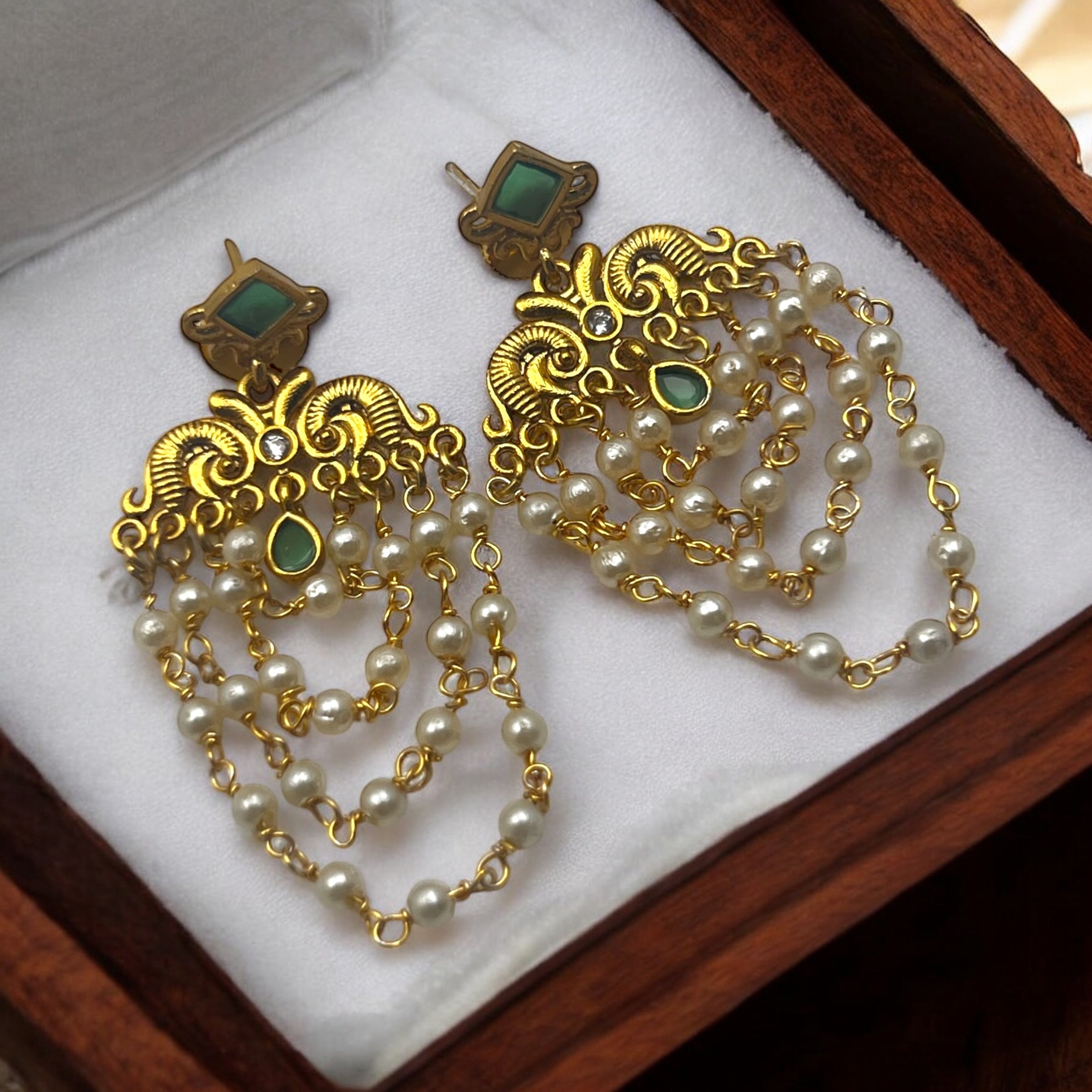 ✨ "Swarna Mukta" Earrings✨