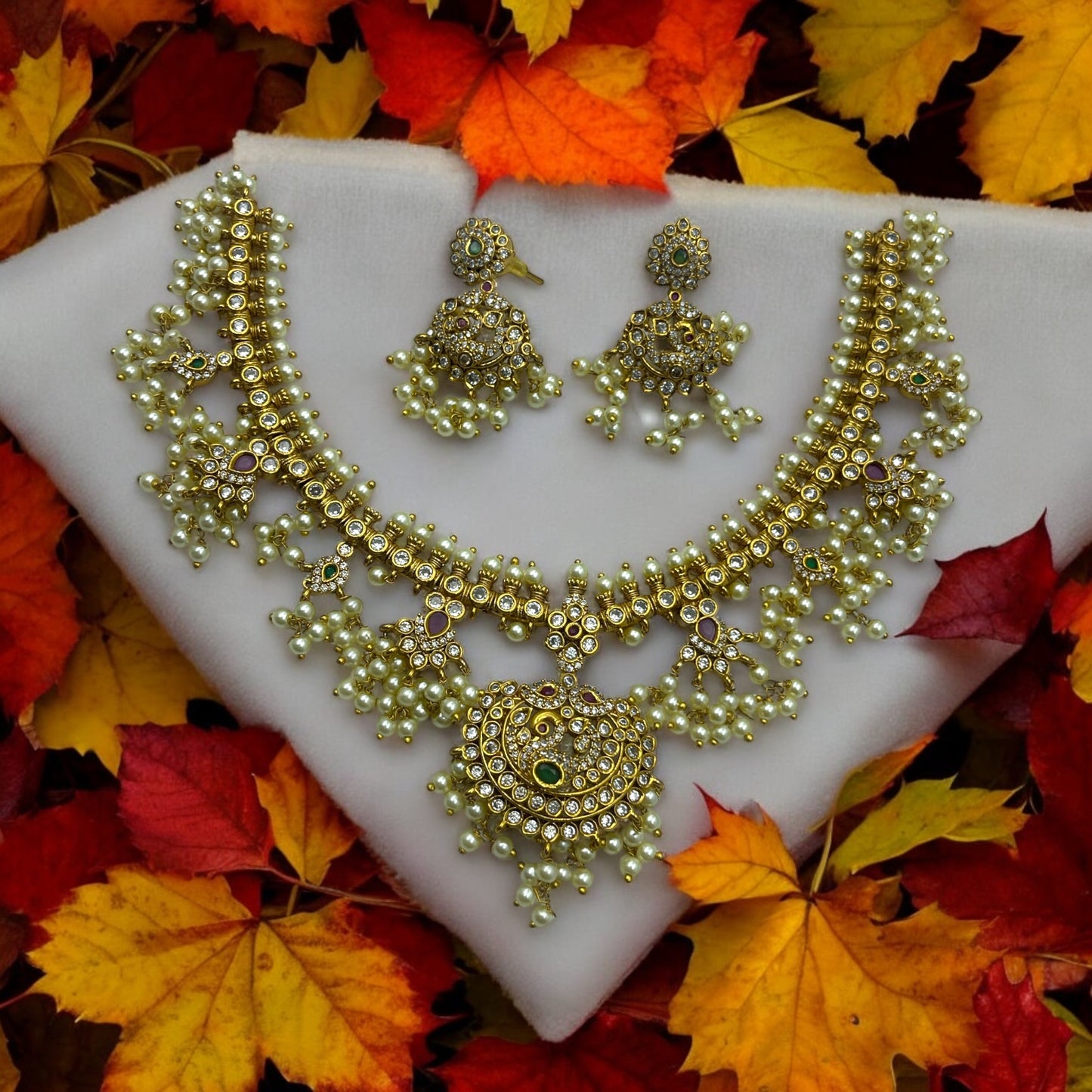 ✨"Navya Pracheen" Necklace Set