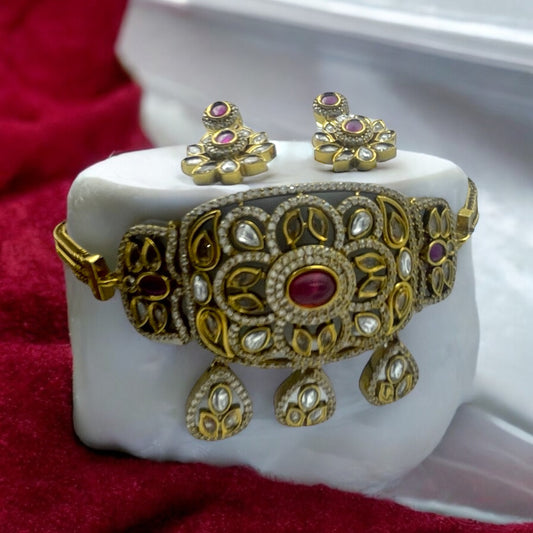 Hyderabad Heritage Necklace Set