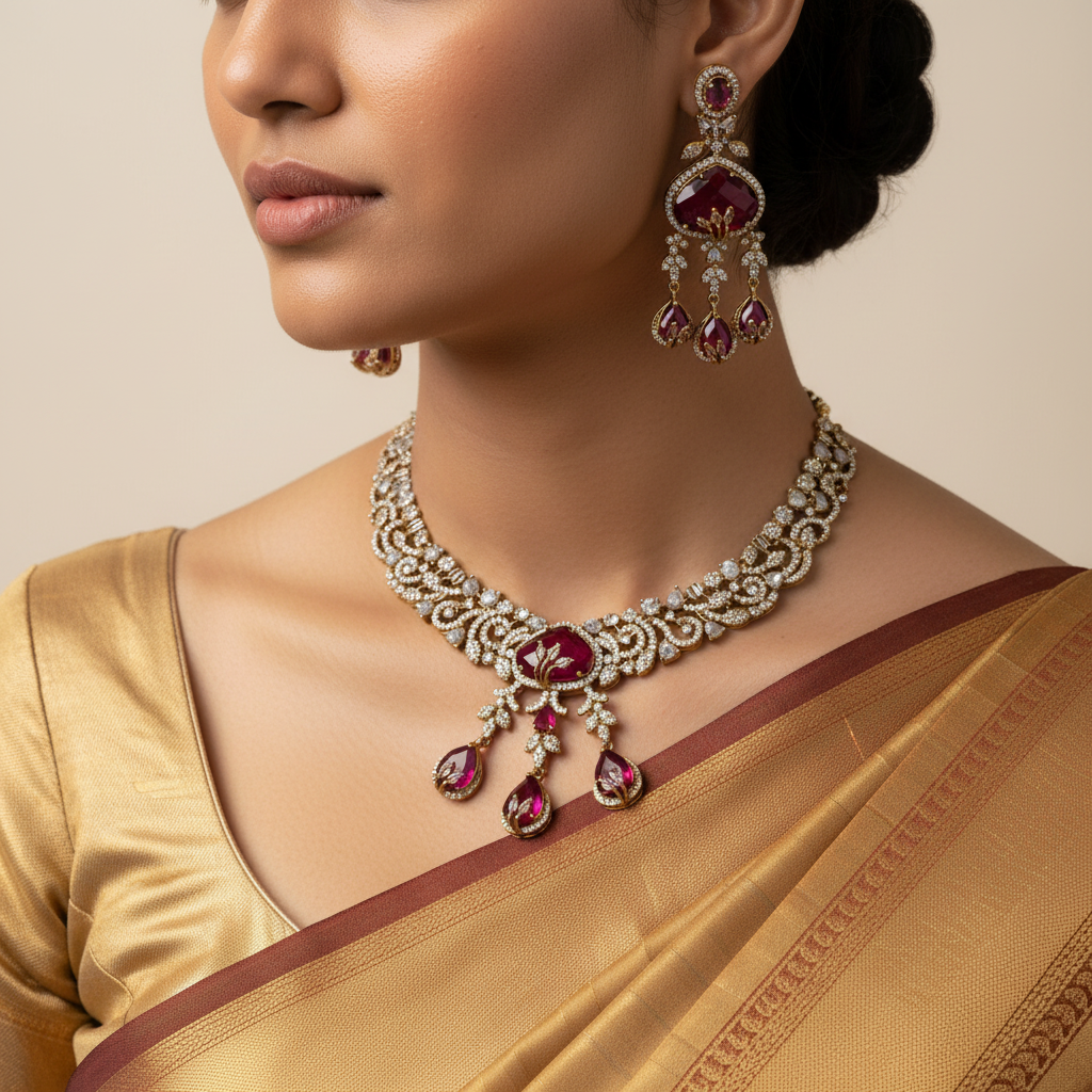 ✨ "Rakt Mani" Necklace Set