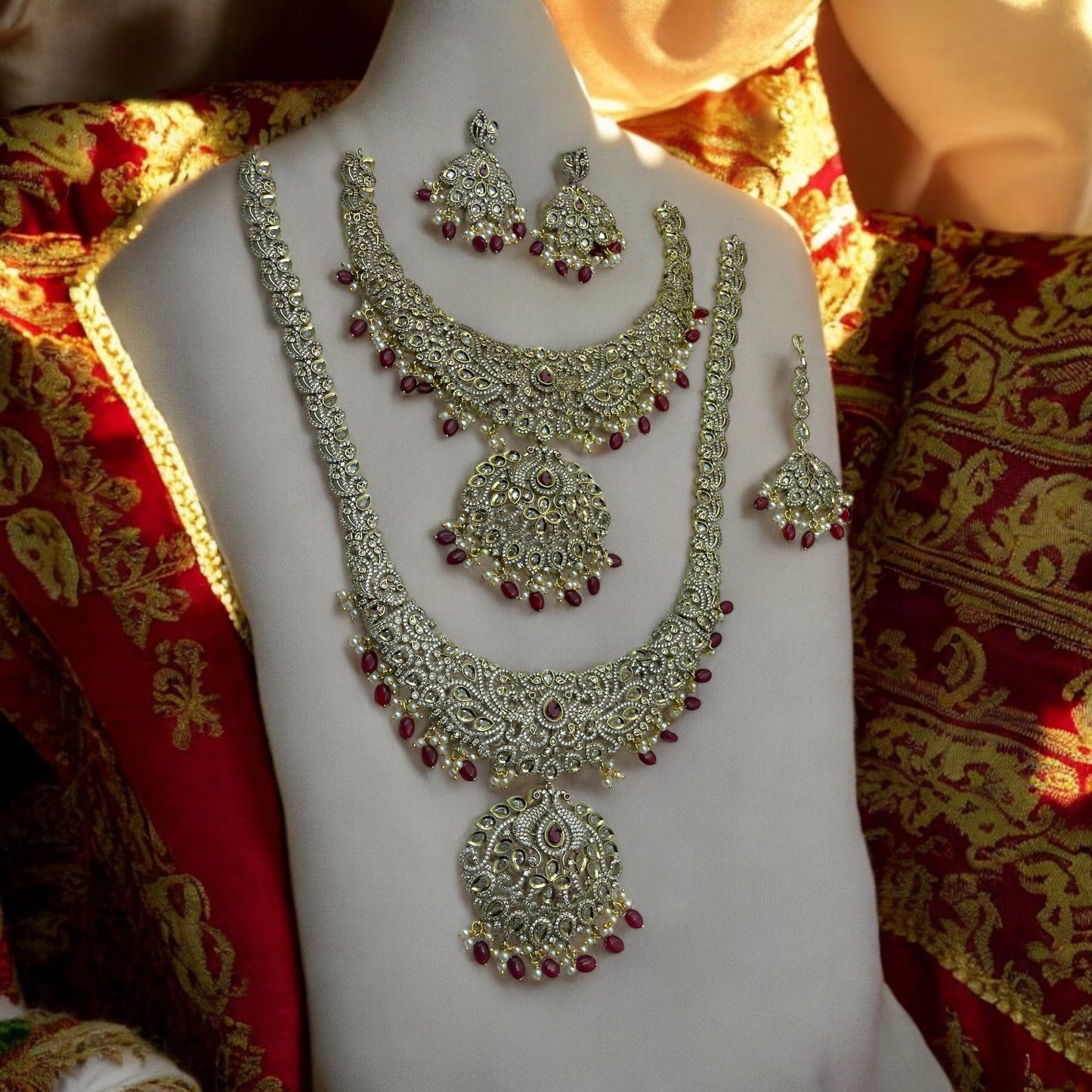 💖"Royal Ruby" Necklace Set💖