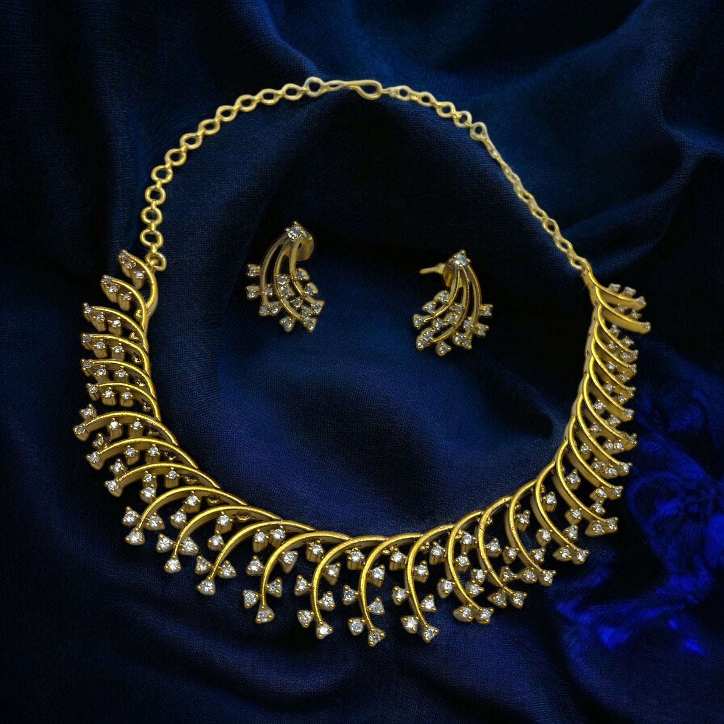 🍂 "Aurelia" Leaf Necklace Set 🍂