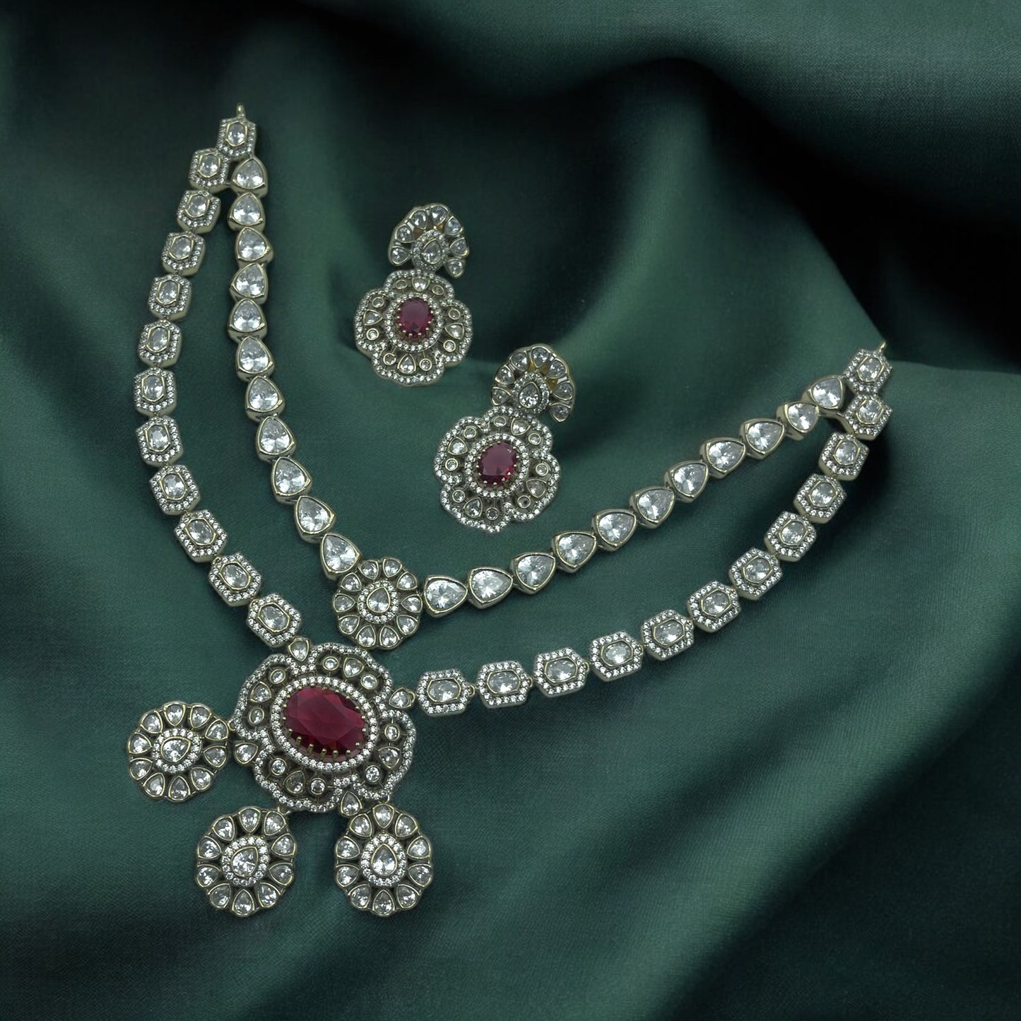 Royal Kundan Necklace Set