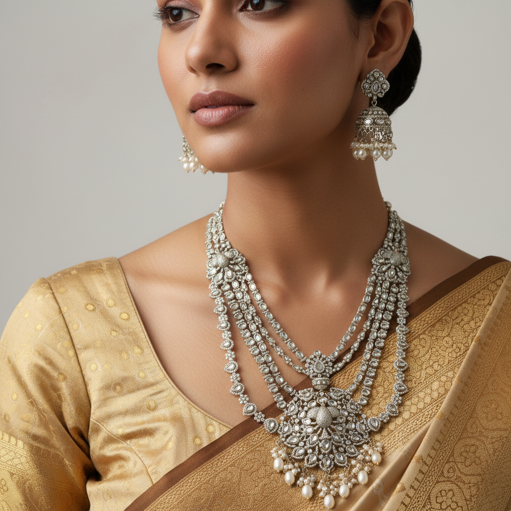 Opulence Polki Necklace Set