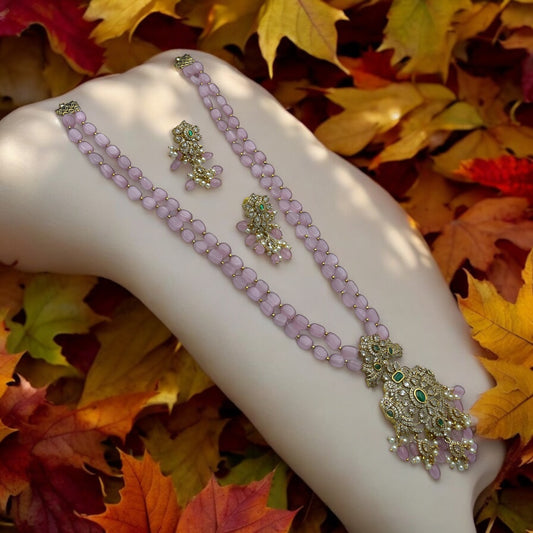 💖 "Lavender Royale" Necklace Set 💖