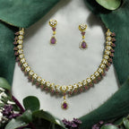 💜 "Hridaya Jyoti" Necklace Set 💜
