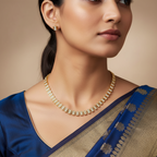 Regal Bar Necklace and Earring Set