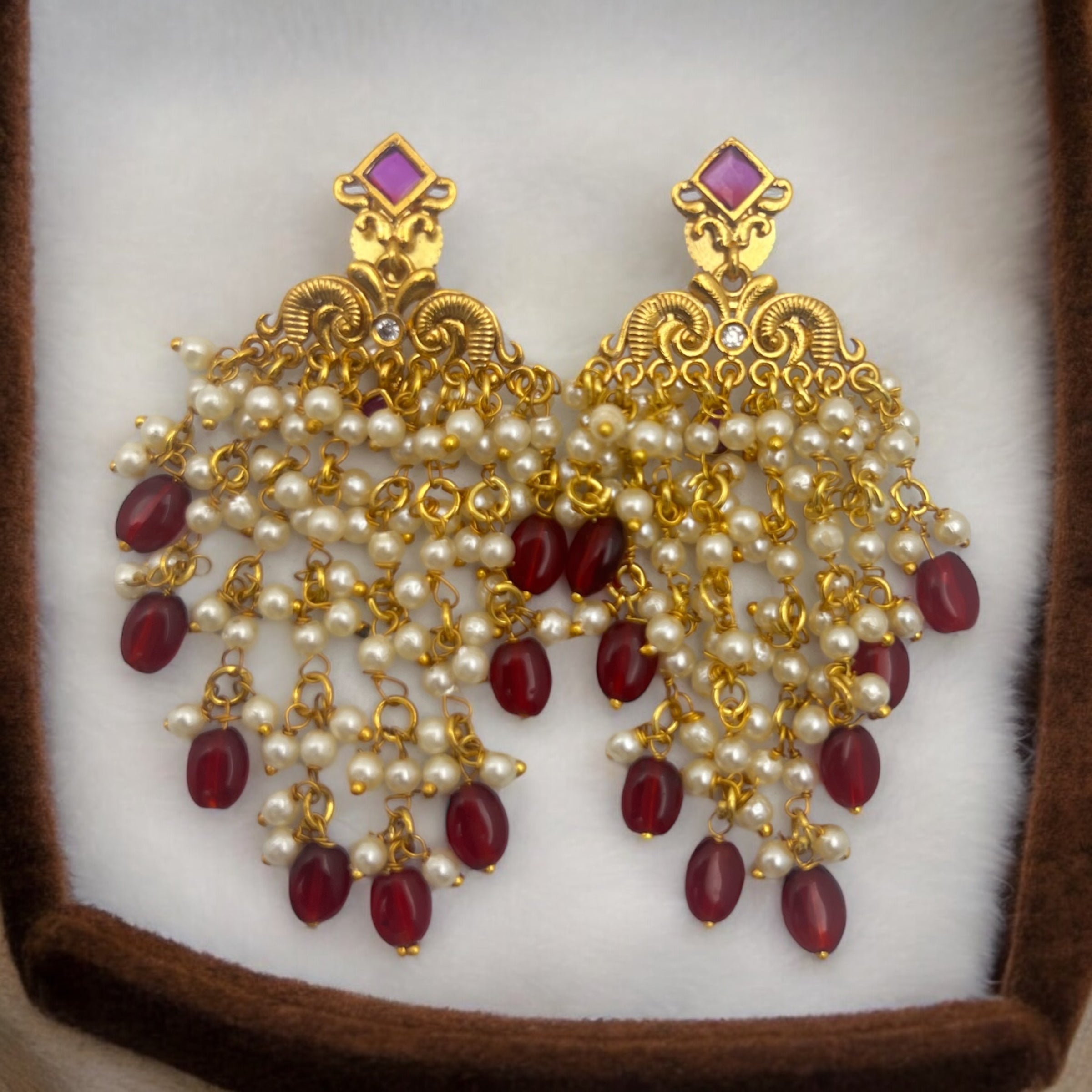 ✨"Raktim Mukta" Earrings✨