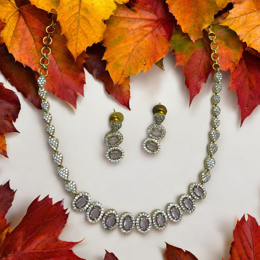 💜✨ "Timeless Elegance" Necklace Set 💎