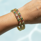 ✨ "Navaratna Tarang" Bangle Set ✨