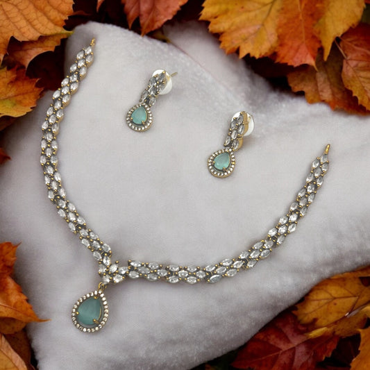 ✨ "Shwet Harita" Necklace Set ✨