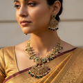 ✨"Lakshmi Rosa" Necklace Set