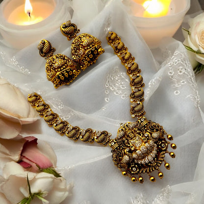 🌟 "Jyoti Lakshmi" Necklace Set 🌟